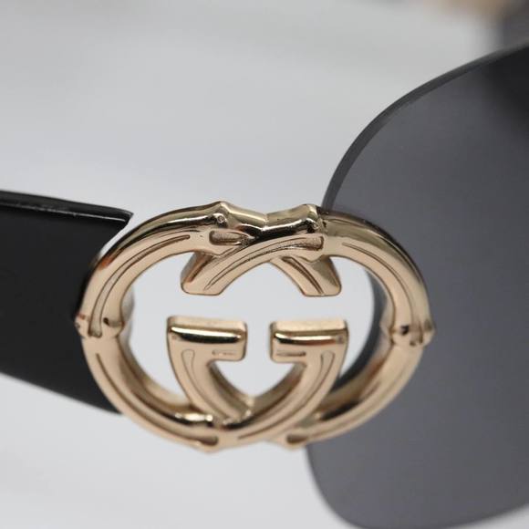 GUCCI Sunglasses Plastic Black Auth yk15937 - Picture 8 of 12